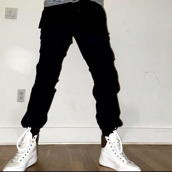 Ader Error Rivet Label Track Pants 👖 Navy A1 Men’s Rare Find​​​​​ - Picture 10 of 10